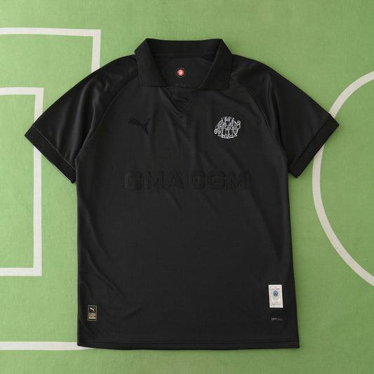 Marseille 2024/25 125th Anniversary Jersey - Special Edition (Black)