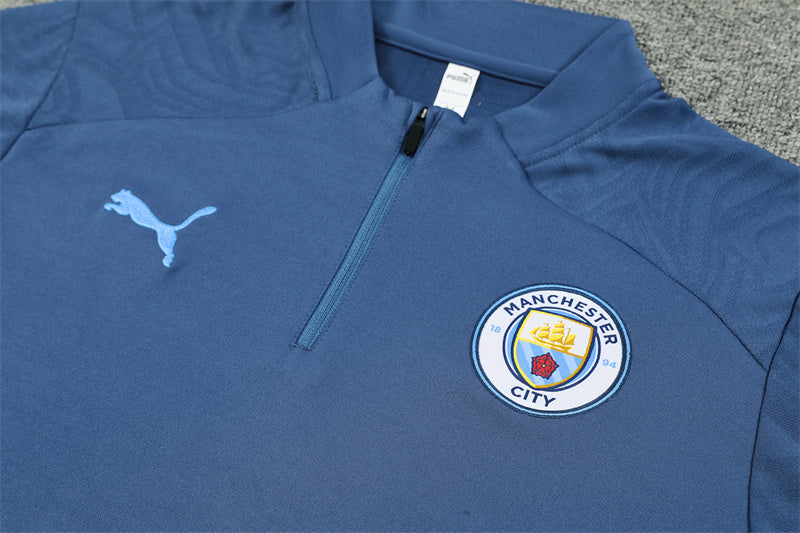 Manchester City 2024/25 Training Tracksuit (Navy)