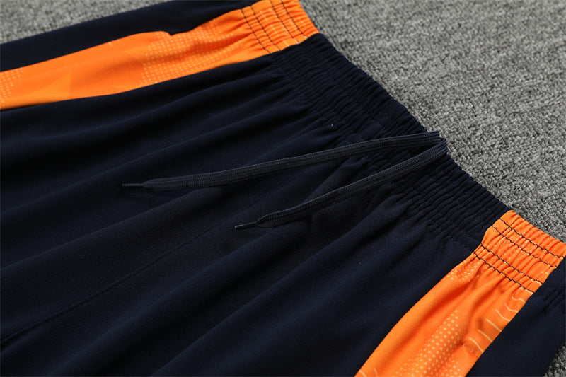 Real Madrid 2024/25 Training Tracksuit (White + Orange #5)