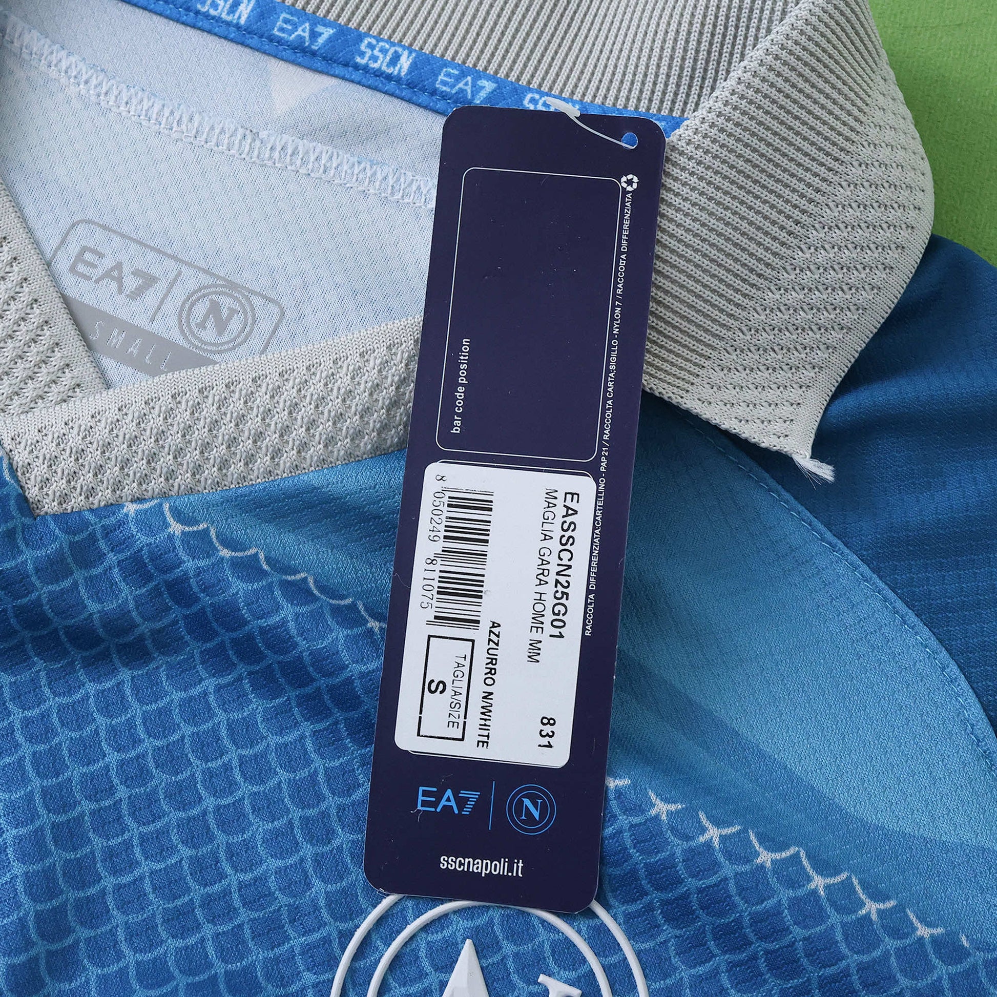 S.S.C. Napoli 2024/25 Fourth Jersey – Fan Edition - The Jersey Vault