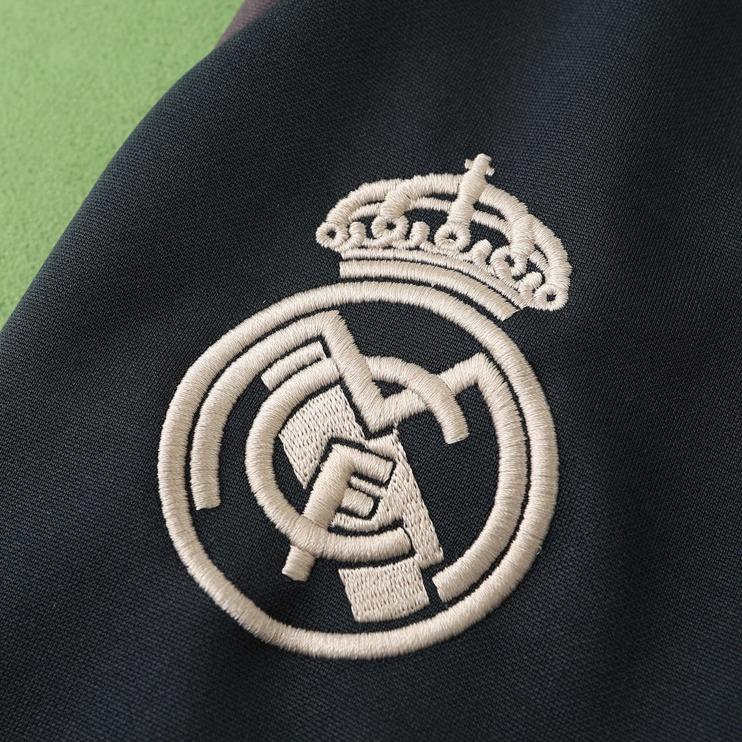 Real Madrid 2024/25 Training Tracksuit (White + Orange)