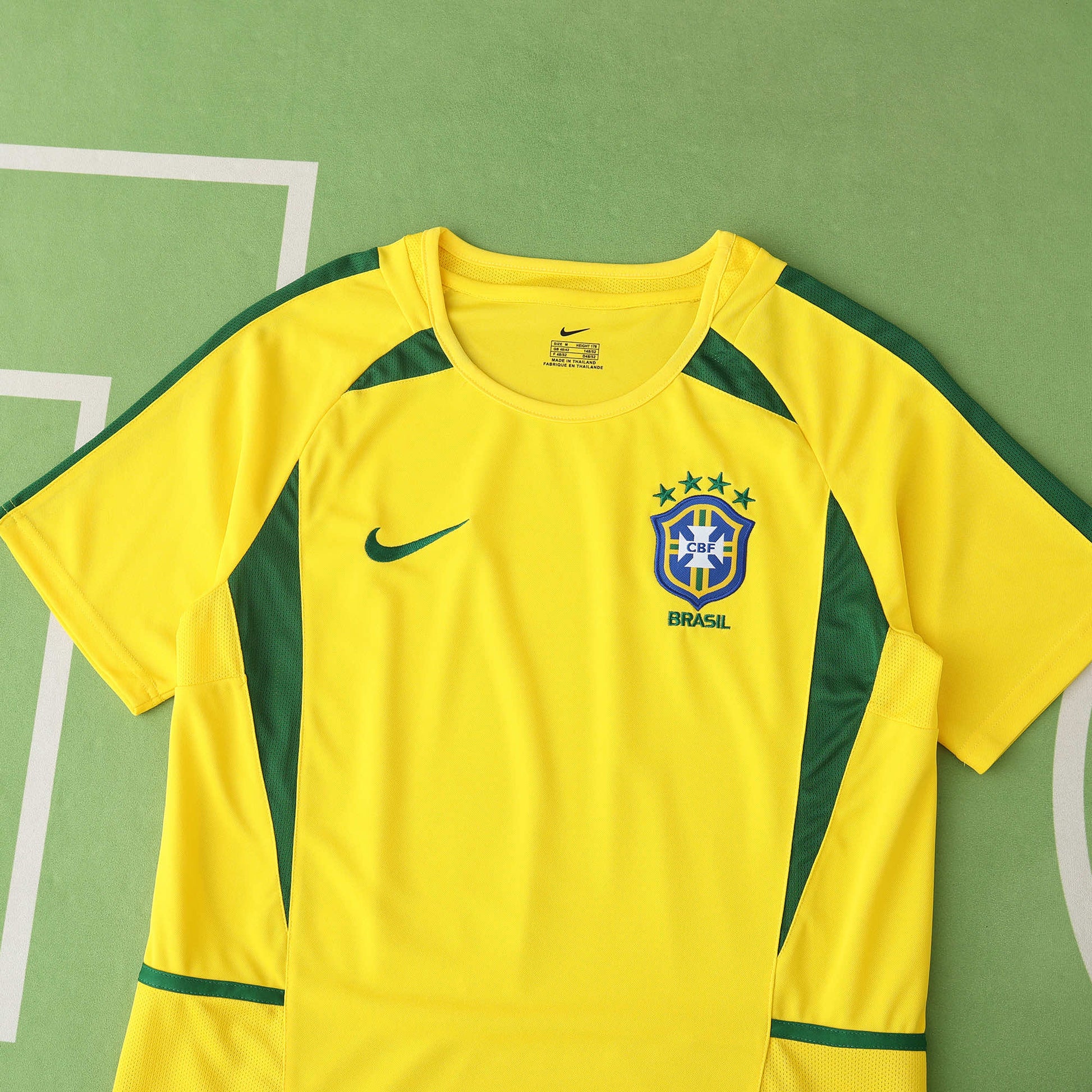 Brazil 2002/03 Home Jersey - Retro Edition - The Jersey Vault