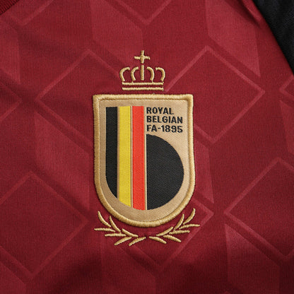 Belgium 2024/25 Home Kit - Fan Edition (Kids) - The Jersey Vault