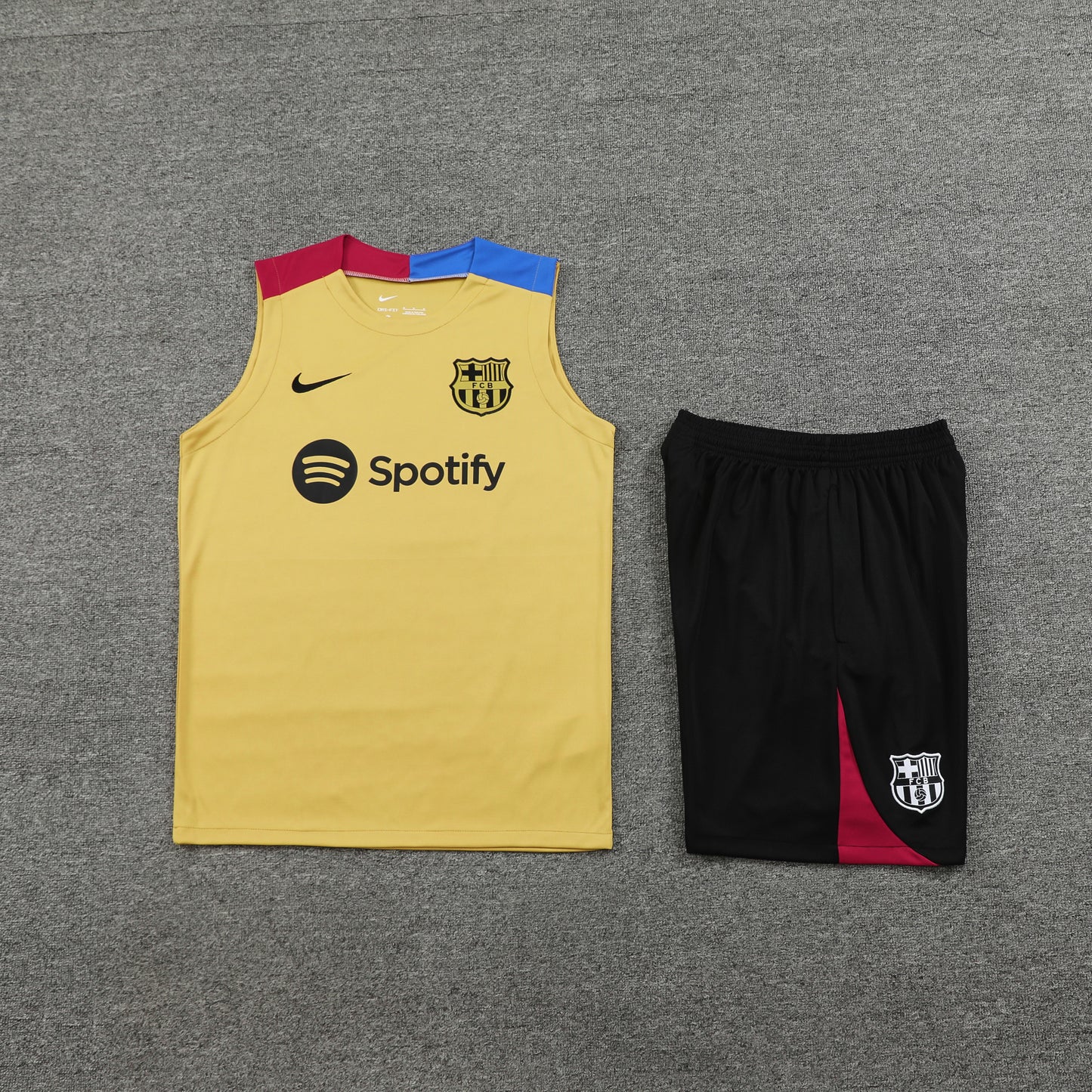 FC. Barcelona 2024/25 Training Vest Tracksuit (gold)