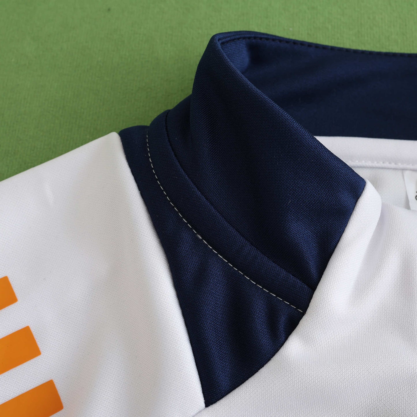 Real Madrid 2024/25 Training Tracksuit (White + Orange #4)