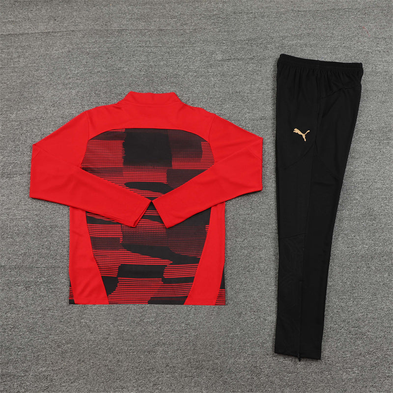 AC Milan 2024/25 Training Tracksuit ( Red)