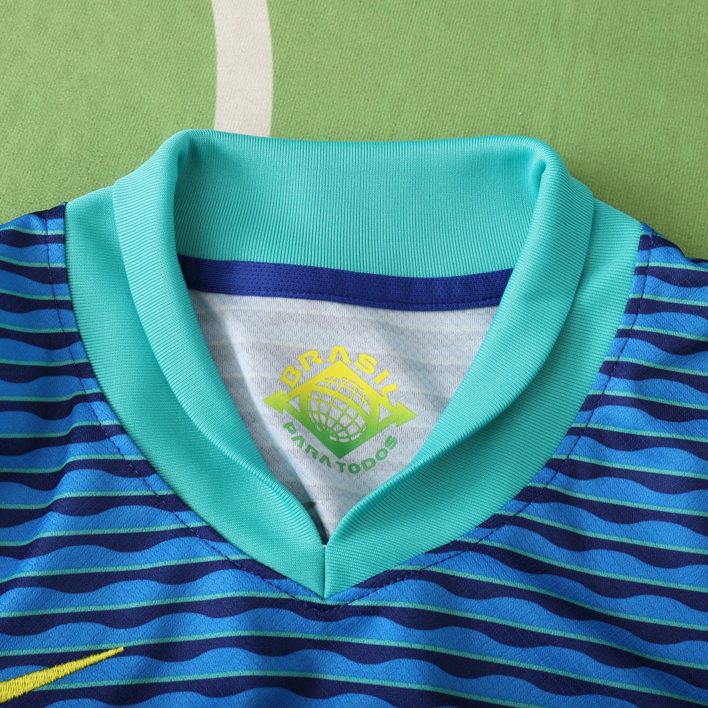 Brazil 2024/25 Away Kit - Fan Edition (Kids) - The Jersey Vault