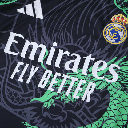 Real Madrid 2024/25 Emerald Dragon Jersey - Special Edition - The Jersey Vault