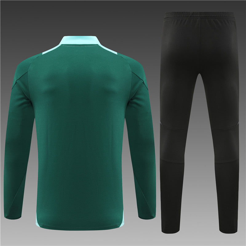 Manchester United 2024/25 Training Tracksuit (Green)