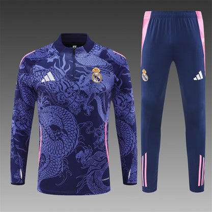 Real Madrid 2024/25 Training Tracksuit (Purple)