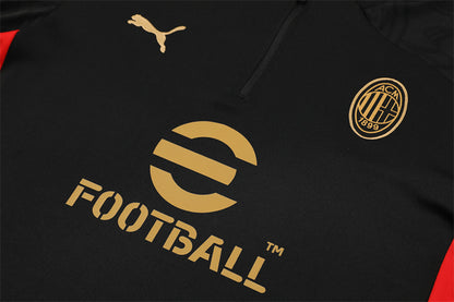 AC Milan 2024/25 Training Tracksuit ( Black)