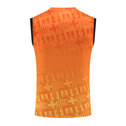 FC. Barcelona 2024/25 Training Vest Tracksuit (orange)
