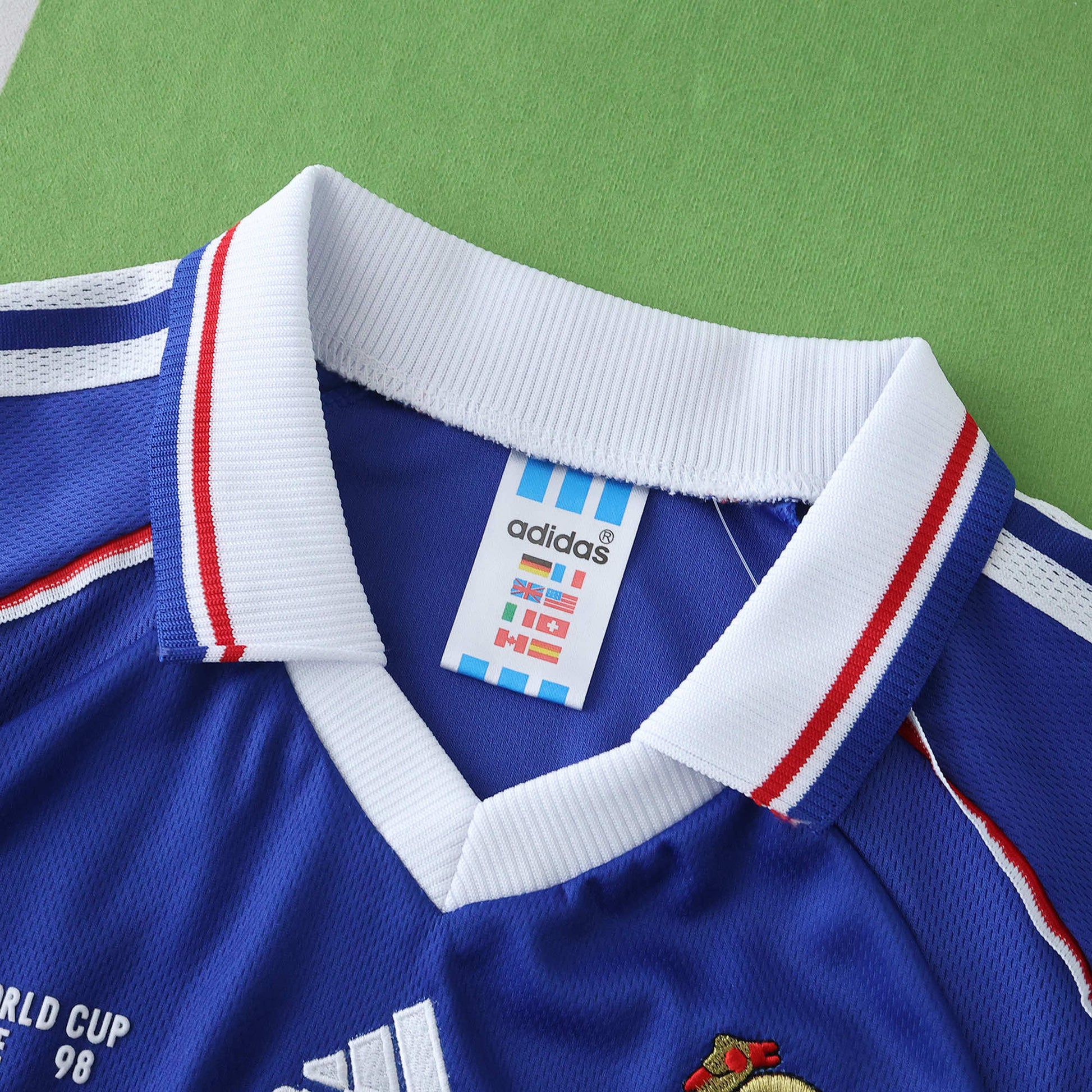 France 1998/99 Home Kit - Retro Edition (Kids) - The Jersey Vault