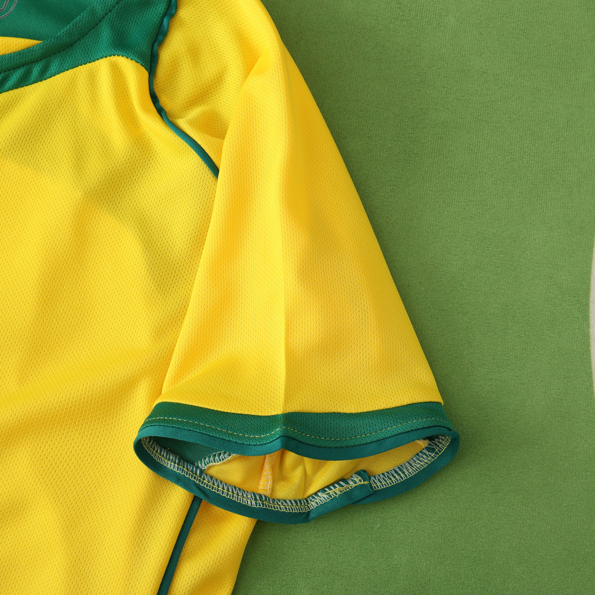 Brazil 2003/04 Home Kit- Retro Edition (Kids) - The Jersey Vault