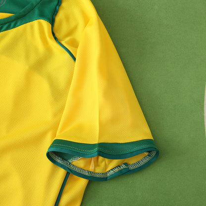 Brazil 2003/04 Home Kit- Retro Edition (Kids) - The Jersey Vault