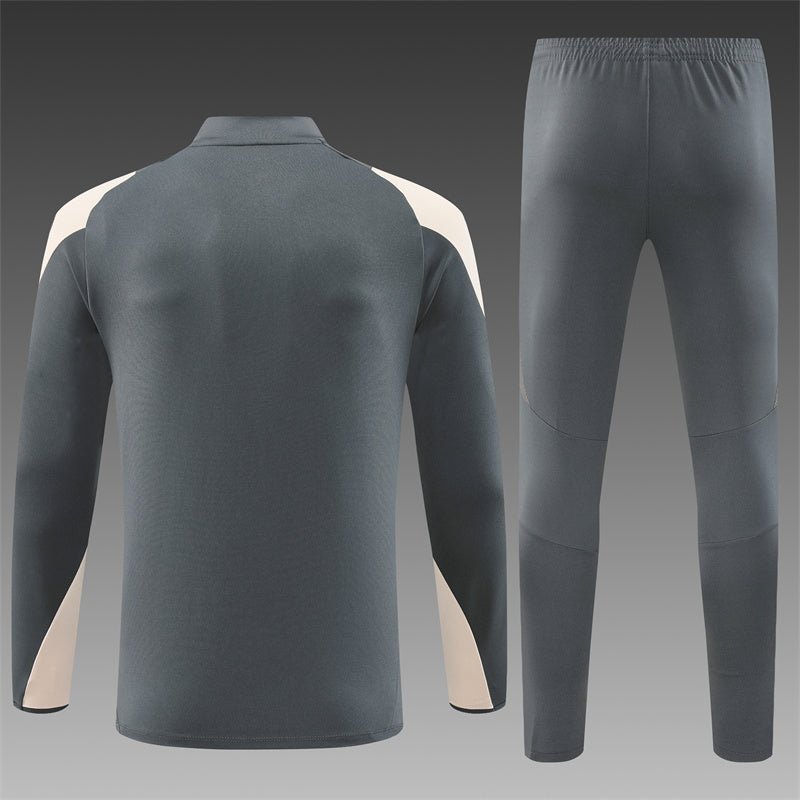Real Madrid 2024/25 Training Tracksuit (Grey)