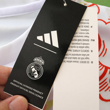 Real Madrid 2024/25 Rainbow Dragon Jersey - Special Edition (White)