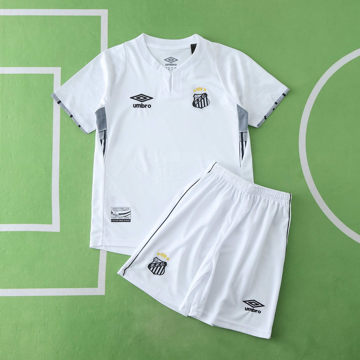 Santos FC 2024/25 Home Kit - Fan Edition (Kids)
