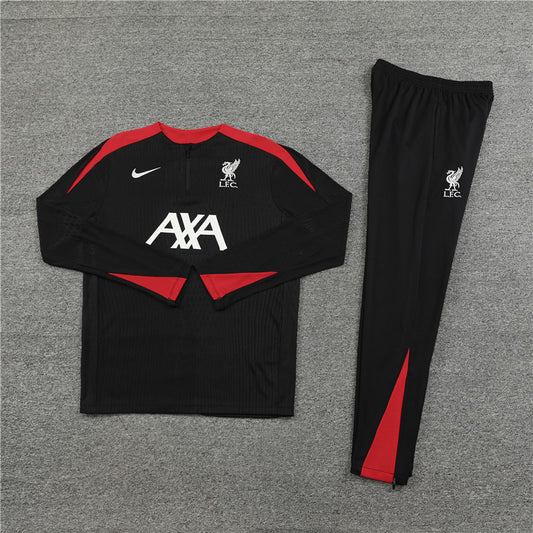 Liverpool 2024/25 Training Tracksuit (Black)