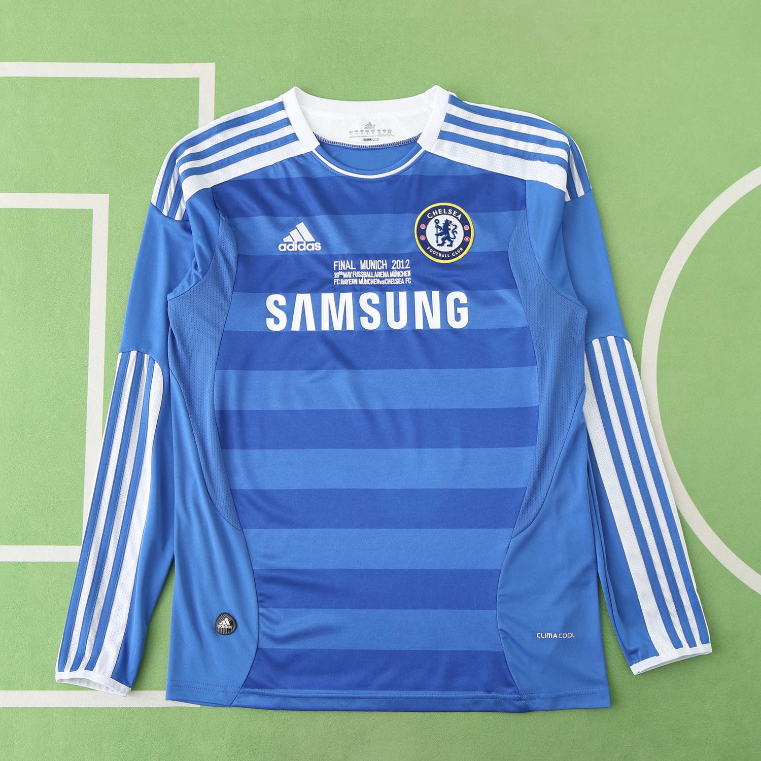 Chelsea 2011/12 Longsleeved Home Jersey - Retro Edition - The Jersey Vault