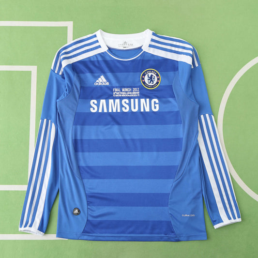 Chelsea 2011/12 Longsleeved Home Jersey - Retro Edition - The Jersey Vault