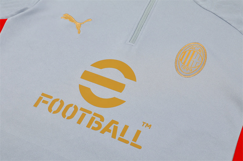 AC Milan 2024/25 Training Tracksuit ( Grey)