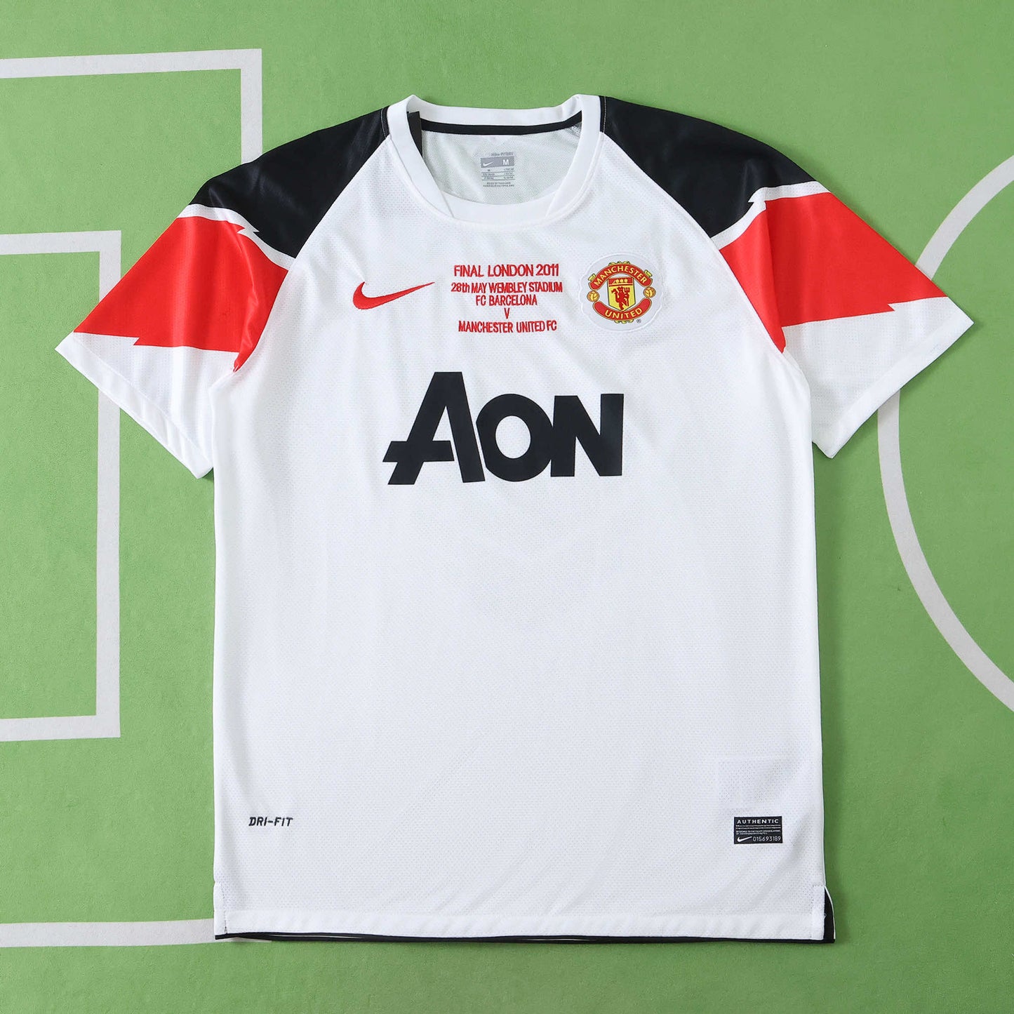 Manchester United 2010/11 Away Jersey - Retro Edition - The Jersey Vault