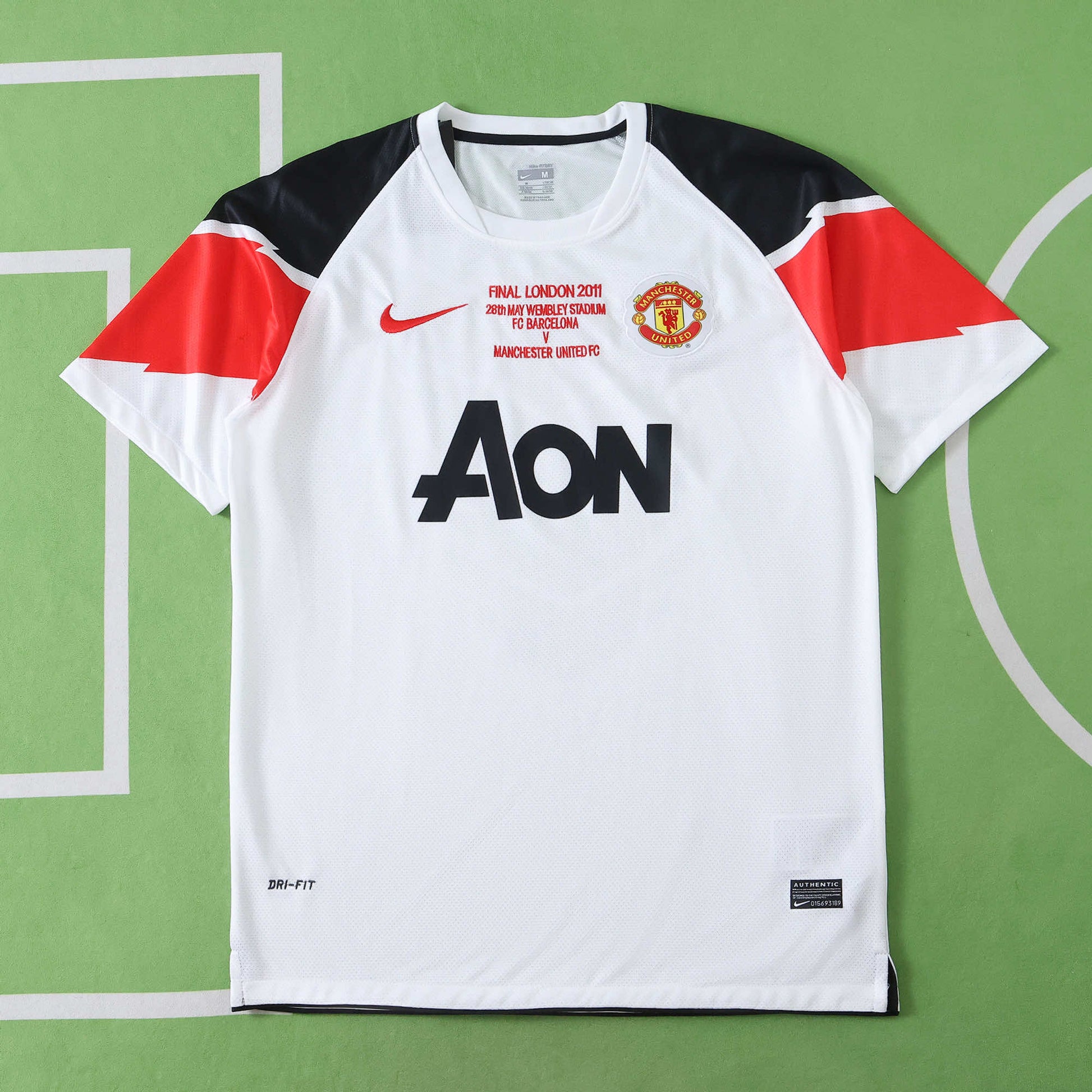 Manchester United 2010/11 Away Jersey - Retro Edition - The Jersey Vault
