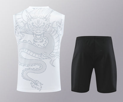 Real Madrid 2024/25 Training Vest Tracksuit (white 3)