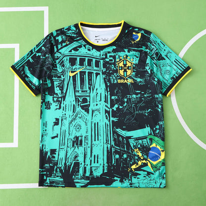 Brazil 2025/26 Green Towers Jersey - Special Edition
