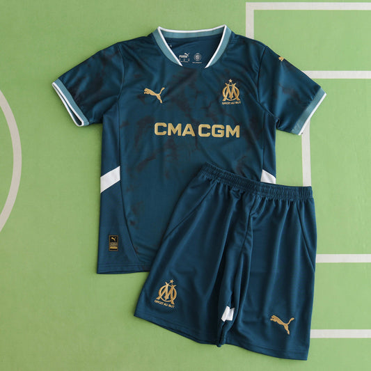 Marseille  2024/25 Away Jersey - Fan Edition (Kids)