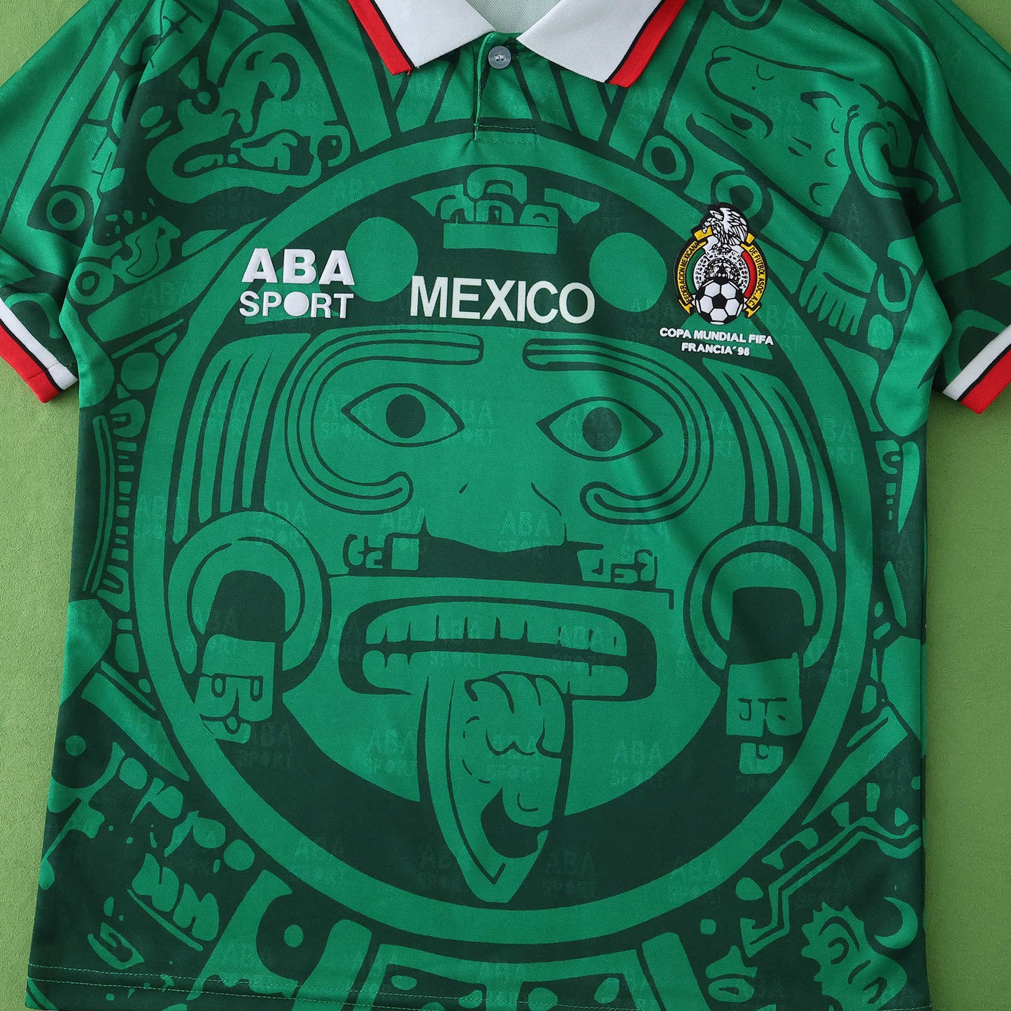 Mexico 1998/99 Home Kit - Retro Edition (Kids)