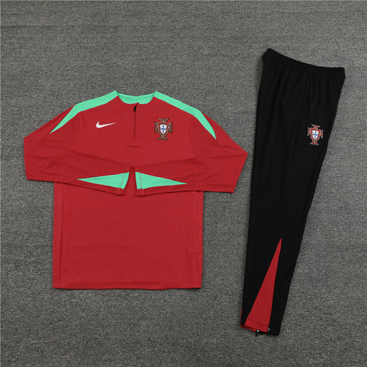 Portugal 2024/25 Training Tracksuit ( Red)