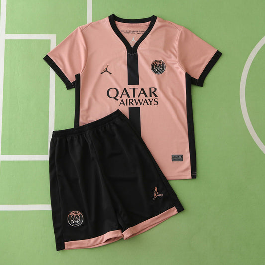 Paris Saint Germain 2024/25 Third Jersey - Fan Edition (Kids) (Pink)