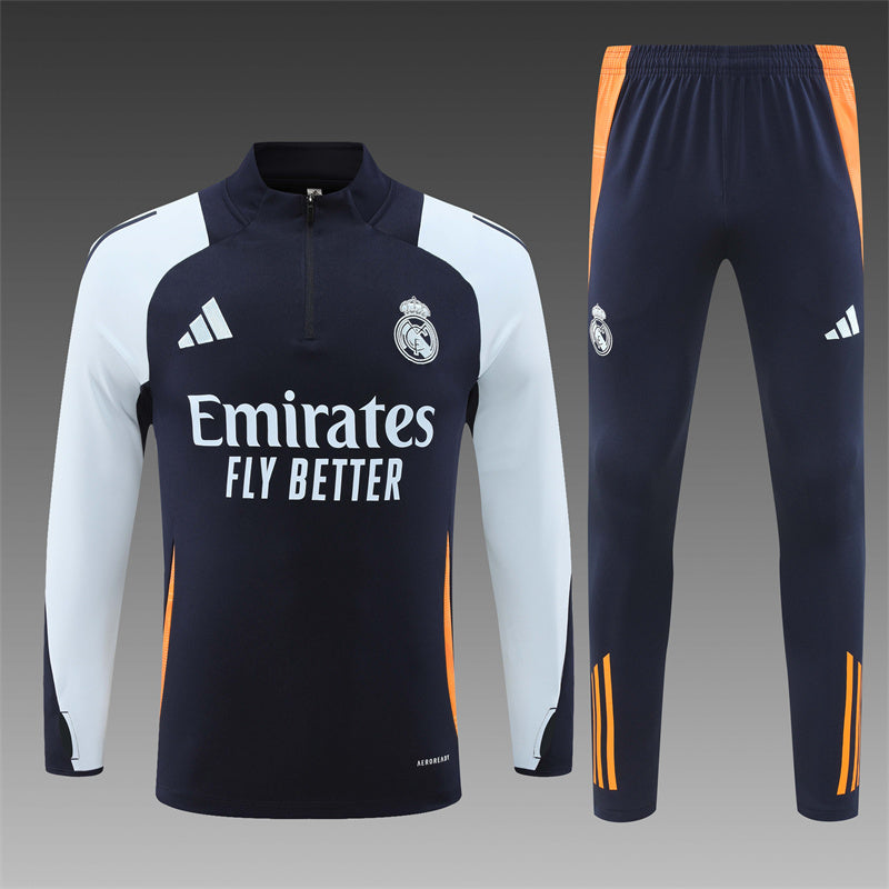 Real Madrid 2024/25 Training Tracksuit (Black #3)