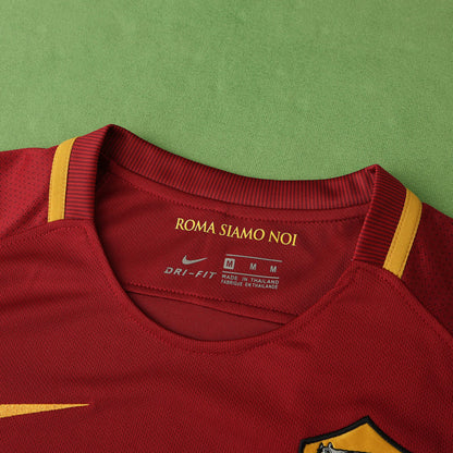 A.S Roma 2017/18 Home Jersey - Retro Edition