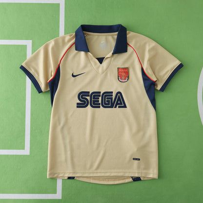 Arsenal 2001/02 Away Kit- Retro Edition (Kids)