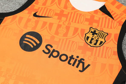 FC. Barcelona 2024/25 Training Vest Tracksuit (orange)