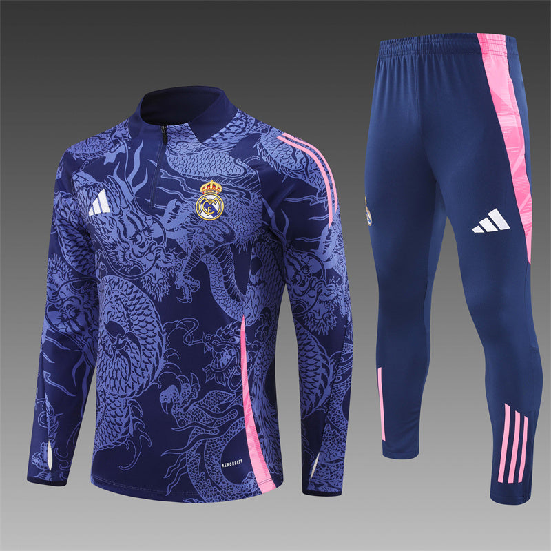 Real Madrid 2024/25 Training Tracksuit (Purple)