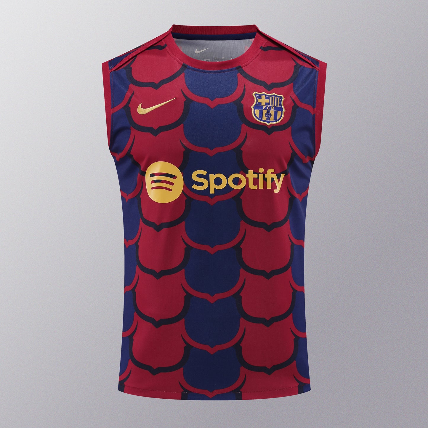 FC. Barcelona 2024/25 Training Vest Tracksuit (red 3)