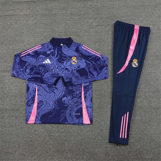 Real Madrid 2024/25 Training Tracksuit (Purple)