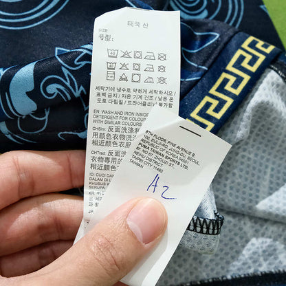 Italy 2023/24 Blue Versace Jersey - Special Edition - The Jersey Vault
