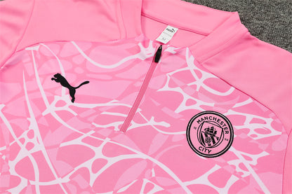 Manchester City 2024/25 Training Tracksuit (Pink)