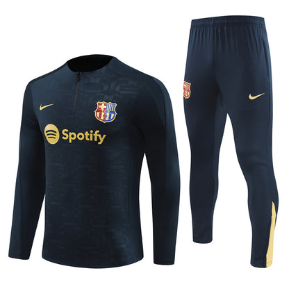 Barcelona 2024/25 Training Tracksuit (Navy)