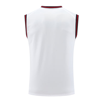 FC. Barcelona 2024/25 Training Vest Tracksuit (white 2)