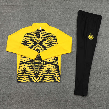 Borussia Dortmund 2024/25 Training Tracksuit (Yellow + Black)