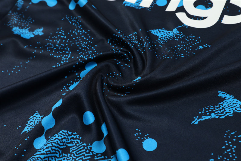 Chelsea 2024/25 Training Tracksuit (Black Glitch)