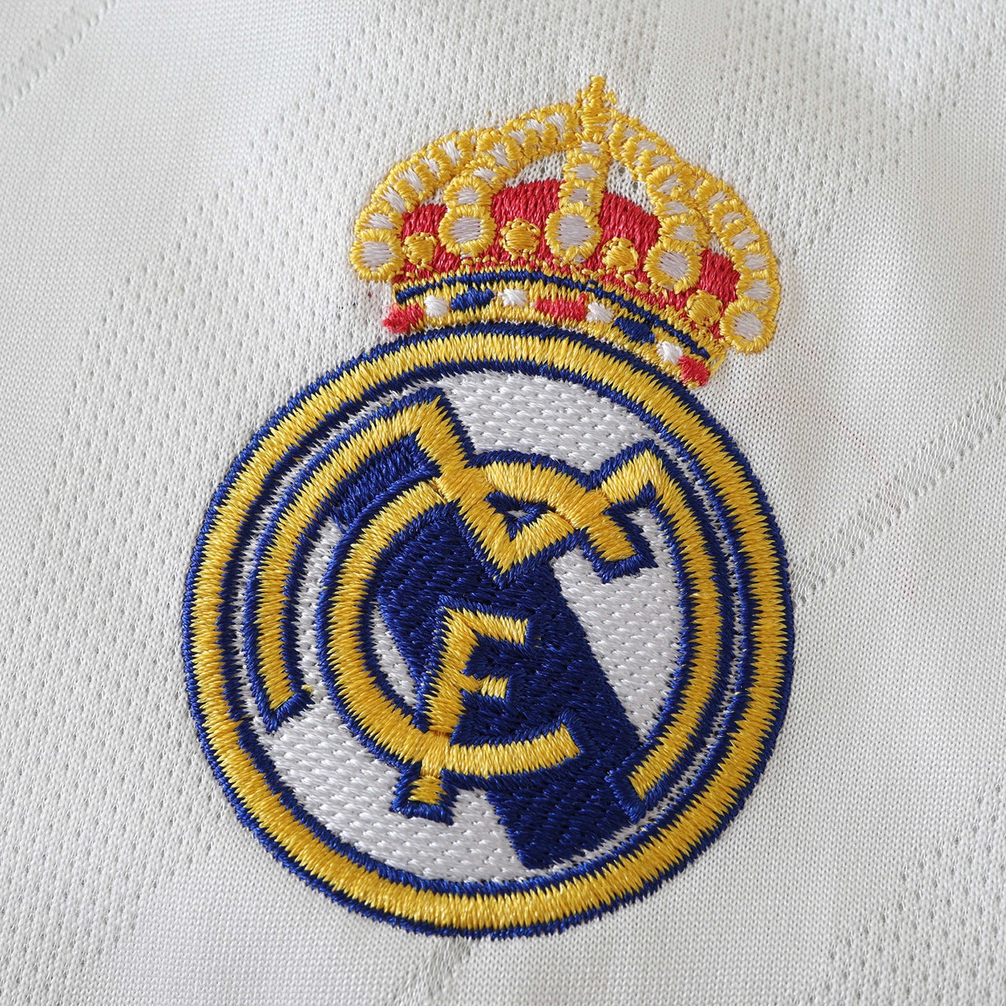 Real Madrid 2017/18 Longsleeved Home Jersey - Retro Edition - The Jersey Vault
