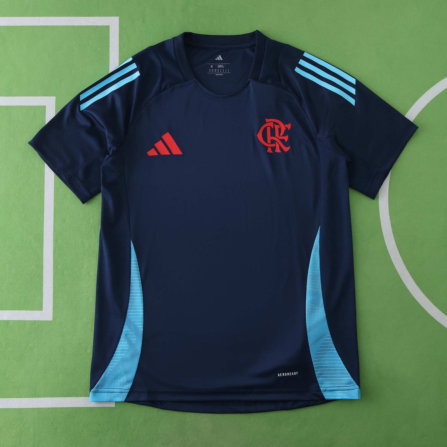 CR Flamengo 2025/26 Blue Training Jersey - Fan Edition
