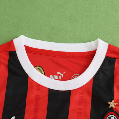 AC Milan 2024/25 Home Kit  - Fan Edition (Kids)